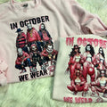 October pink sweater T-Shirts, Hoodie, Sweatshirt | GrindPrints.com