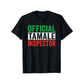 Official Tamale Inspector" Graphic Tee - 100% Cotton, Perfect for Men & Women, Ideal Gift for Thanksgiving, Christmas &...