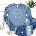 Often Stressed A Bit Of A Mess But Totally Blessed Mama Long Sleeve Shirt Blessed Mom Shirt Gift For Mom Mother's Day...
