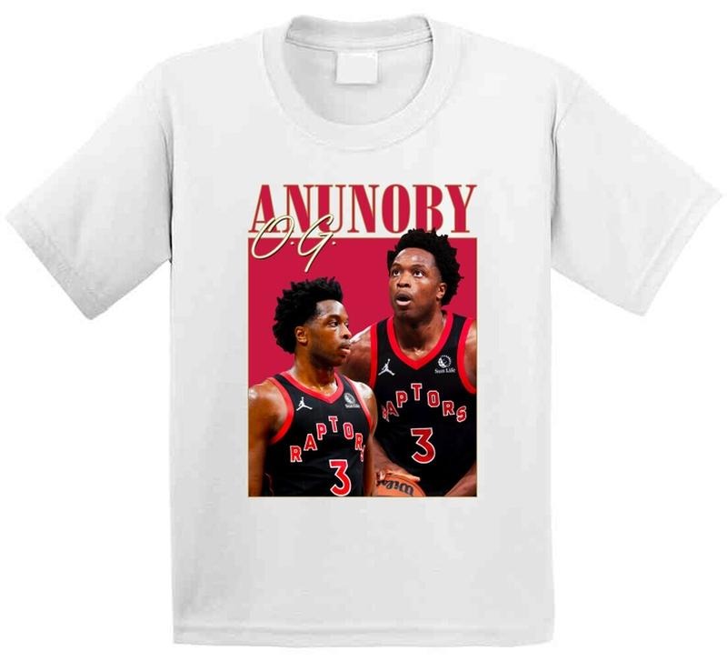 Og Anunoby 90S Style T-Shirt, 100% Cotton Unisex T-Shirt, Gift For Fan Hoodie, Sweatshirt | GrindPrints.com