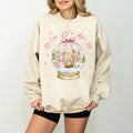 Oh Come Let Us Adore Him Sweatshirt, Coquette Bow Christmas Tree Sweatshirt, Nativity Scene Christmas Shirt, Oh Holy...