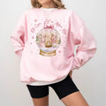 Oh Come Let Us Adore Him Sweatshirt, Coquette Bow Christmas Tree Sweatshirt, Nativity Scene Christmas, Oh Holy Night...