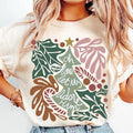 Oh Come Let Us Adore Him, Jesus Christmas, Boho Christmas Tree, Hand Drawn, Christian Christmas Tshirt Hoodie, Sweatshirt