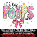 Oh For Peeps Sake Print - PRINT ONLY 'NLB' T-Shirts, Hoodie, Sweatshirt | GrindPrints.com