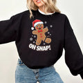 Oh Snap Sweatshirt, Gingerbread Bakery Sweatshirt, Christmas Snacks Sweatshirt, Best Christmas Ever Sweatshirt, Christmas...