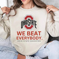 Ohio State Beat Everybody Sweatshirt, 2025 National Champions Crewneck, Ohio Buckeyes Winners 2025 Sweatshirt, Ohio...