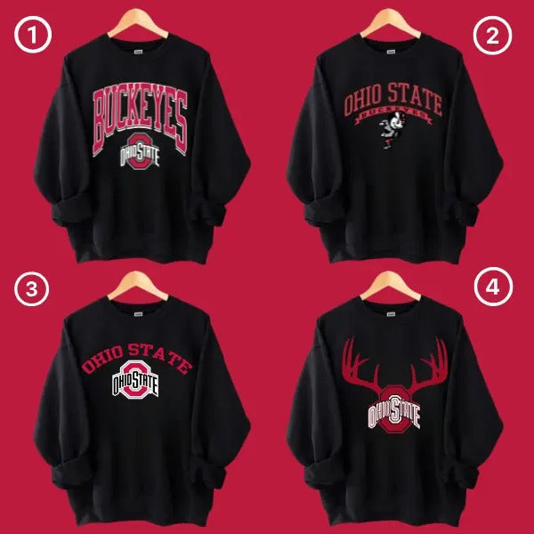 Ohio State Vintage Football NCAA Sweatshirt, Vintage Ohio State University Sweatshirt, Unisex Vintage Sweatshirt NCAA,...