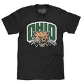 Ohio University Bobcats T-Shirt - Black Hoodie, Sweatshirt | GrindPrints.com