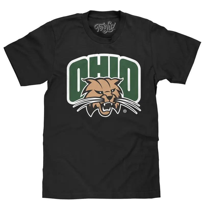 Ohio University Bobcats T-Shirt - Black Hoodie, Sweatshirt | GrindPrints.com