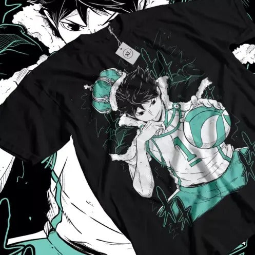 Oikawa Haikyuu T-Shirt Team Aoba Johsai Anime Manga Unisex Shirt All Size Hoodie, Sweatshirt | GrindPrints.com