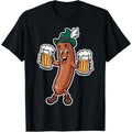 Oktoberfest Sausage Germany Lederhosen Bier Beer T-Shirt  made in us Hoodie, Sweatshirt | GrindPrints.com