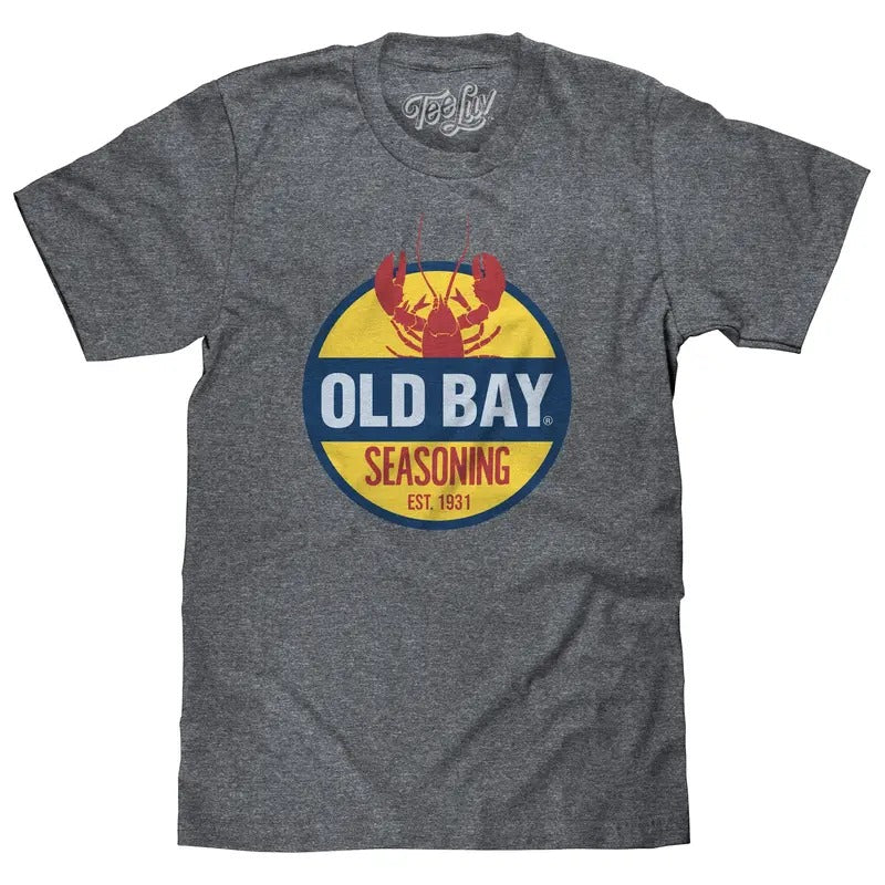 Old Bay Seasoning Lobster Logo T-Shirt - Gray Hoodie, Sweatshirt | GrindPrints.com