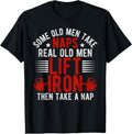 Old Men Gag Workout Gym Fitness Exercise Weightlifting Dad T-Shirt Hoodie, Sweatshirt | GrindPrints.com
