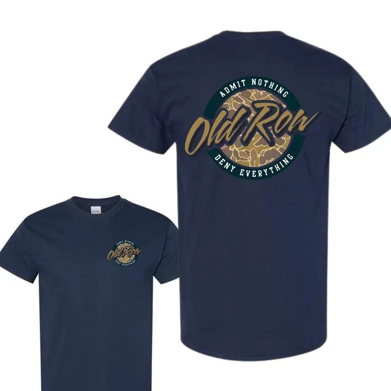 Old Row 80s Camo Circle Pocket T-Shirt, Women's Clothing Comfort retro Hoodie, Sweatshirt | GrindPrints.com