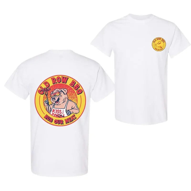 Old Row BBQ Rub Our Meat T-Shirt for men for women, New Graphic Design Unisex T-Shirt Hoodie, Sweatshirt | GrindPrints.com