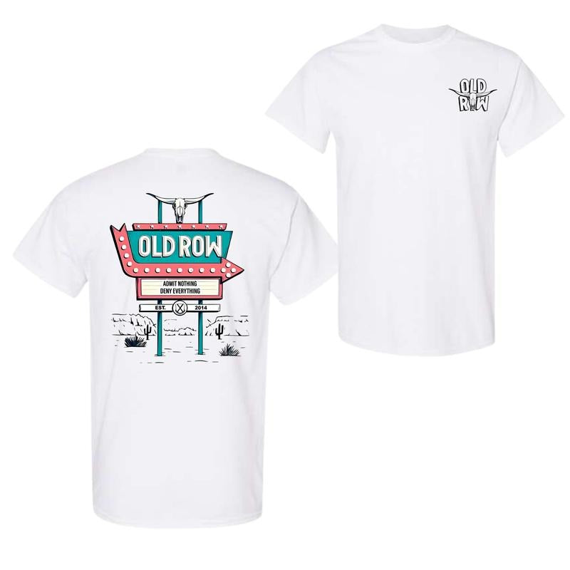 Old Row Circle Logo 2 Sided T-Shirt, For Men And Women, Trendy Shirt Hoodie, Sweatshirt | GrindPrints.com