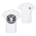 Old Row Outdoors Cow Skull Front and Back Graphic Tee, Colorful, Unisex T-shirt, For Him Hoodie, Sweatshirt | GrindPrints.com