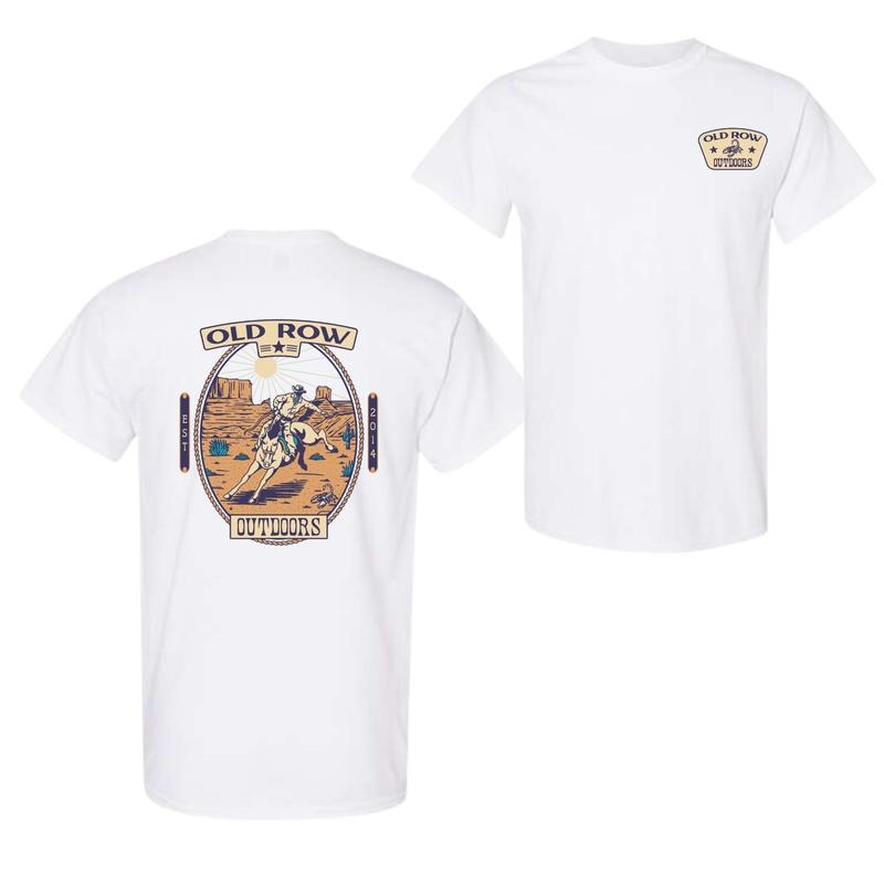 Old Row Outdoors Desert Cowboy 2 Sided T-Shirt, Old Row Unisex Shirt, For Men And Women Hoodie, Sweatshirt | GrindPrints.com