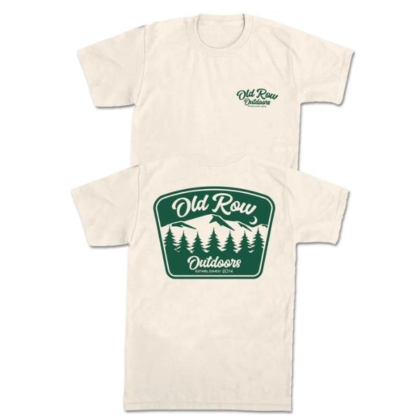 Old Row Outdoors Park Sign Tee, Vintage Graphic Tees, Vintage Crewnecks Tees Hoodie, Sweatshirt | GrindPrints.com