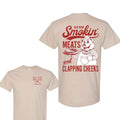 Old Row The Smokin' Meats Graphic 2 Sides T-shirt DRG, Unisex T-shirt For Men, For Women Hoodie, Sweatshirt | GrindPrints.com