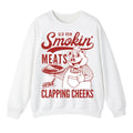 Old Row The Smokin' Meats Graphic Sweatshirt, For Men And Women, Trendy Sweatshirt T-Shirts, Hoodie | GrindPrints.com
