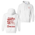 Old Row The Smokin' Meats Hoodie, Unisex Classic Cotton Tee with 2 Sided Graphic Print in All Sizes, For Women Sweatshirt