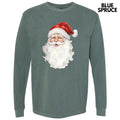 Old Saint Nick Long Sleeve Comfort Colors T-Shirt 'NLB' Hoodie, Sweatshirt | GrindPrints.com
