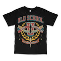 Old School University Custom Printed T-Shirt Hoodie, Sweatshirt | GrindPrints.com