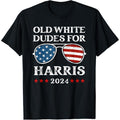Old White Dudes For Harris Sunglasses Dad Papa For Kamala T-Shirt made in usa Hoodie, Sweatshirt | GrindPrints.com