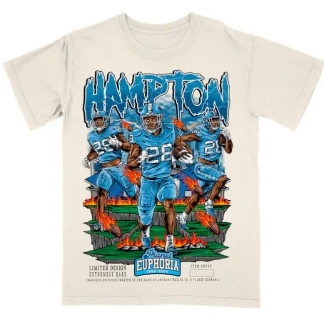 Omarion Hampton Tee for Men - Soft and Comfortable Shirt - Menswear - Graphic T-Shirt Hoodie, Sweatshirt | GrindPrints.com