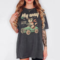 On My Way to F S!#t Up! - T-Shirt, Unisex T-Shirt, Funny Tee, Comfortable Shirt Hoodie, Sweatshirt | GrindPrints.com