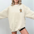 On The Rocks Coffee Sweatshirt, Cute Coffee Shirt, Iced Coffee Tshirt, Latte Lover Crewneck Sweatshirt, Halloween Fall...