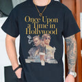 Once Upon a Time in Hollywood T-Shirt, Quentin Tarantino Movie Graphic Tee Shirt, Retro Brad Pitt Leonardo Di Caprio...
