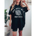 One Hell Of A Mother Tee Comfort Colors Retro Grunge Edgy Mom Shirt Mothers Day Gift New Mom Push Present Bonus Mom First...
