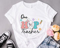 One Hip Teacher Shirt, Teacher Easter T-shirt, Matching Teacher Crew Tee, Spring Teacher Group Short Sleeve, Easter Gift...