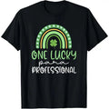 One Lucky Paraprofessional Funny St Patrick'S Day Para Made USA T-Shirts, Hoodie, Sweatshirt
