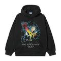 One Punch Man "Saitama" Heavyweight Vintage Hoodie Cotton Blend Classic Anime Sweatshirt Menswear Tops Casual Long Sleeve...