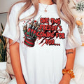 One Two Freddyy ComING For You Halloween Horror Graphic Tee Hoodie, Sweatshirt | GrindPrints.com