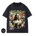 One-of-a-Kind Vintage Jesus Graphic Tees, Jesus Shirt, Crew Neck, Size S- 3XL, Menswear Top, Womenswear Top Underwear...