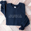 Only When It's Dark Enough Can You See the Stars Shirt, Kamala Sweatshirt, Democrat Sweatshirt, Women's Rights...