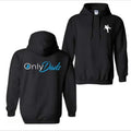 OnlyDads Hoodie and T-Shirt, Double Sided Graphic Printed Cotton Hoodie, Fathers Day Gift, Dad's Gift, Menswear Tops...