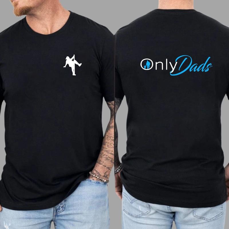 OnlyDads Shirt Black Menswear - Father's day - Dad's gift Hoodie, Sweatshirt | GrindPrints.com