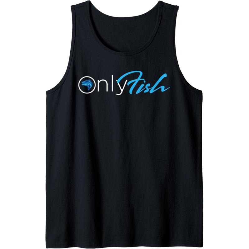 Onlyfish fishing tee, bass fish Tank Top Made in USA Hoodie, Sweatshirt | GrindPrints.com