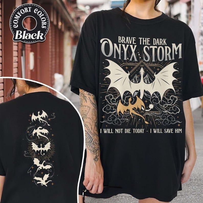 Onyx Storm  Shirt, Fourth Wing Series Shirt, Violet Sorrengail Shirt, Fourth Wing Shirt, Basgiath War College, I Will...