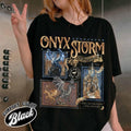 Onyx Storm Dragon Comfort Color Shirt, Basgiath War College Shirt, Dragon Rider Shirt, Fantasy Book Club Stamp Shirt,...