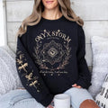 Onyx Storm Inspired Sweatshirt, Jumper for Book Lovers, Unisex Crewneck, Fourth Wing Series, Cozy Pullover, Fan Gift,...