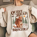 Onyx Storm Quest Squad Sweatshirt, Bookworm Gifts, Broccoli Cat Tshirt, Ridoc Romantasy Fan Shirt, Dragon Rider Tee, Book...