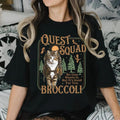 Onyx Storm Shirt Quest Squad Broccoli Tee Fourth Wing Merch Xaden Riorson Clothes Violet Bookish Top Romantasy Fan Ridoc...