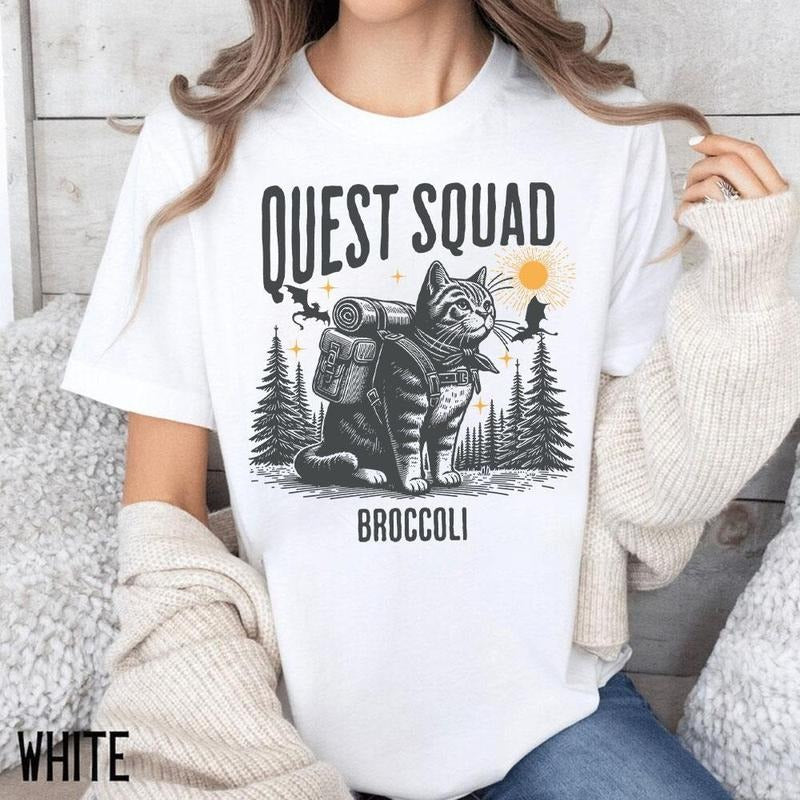 Onyx Storm Shirt, Quest Squad Broccoli Shirt Hoodie, Sweatshirt | GrindPrints.com