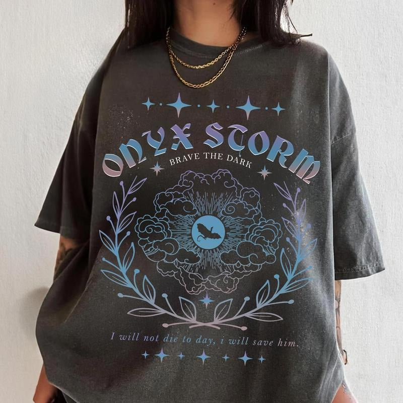 Onyx Storm Shirt, Violet Sorrengail Shirt, Basgiath War College Theme, I Will Save Him Quote, Xaden Riorson Shirt,...